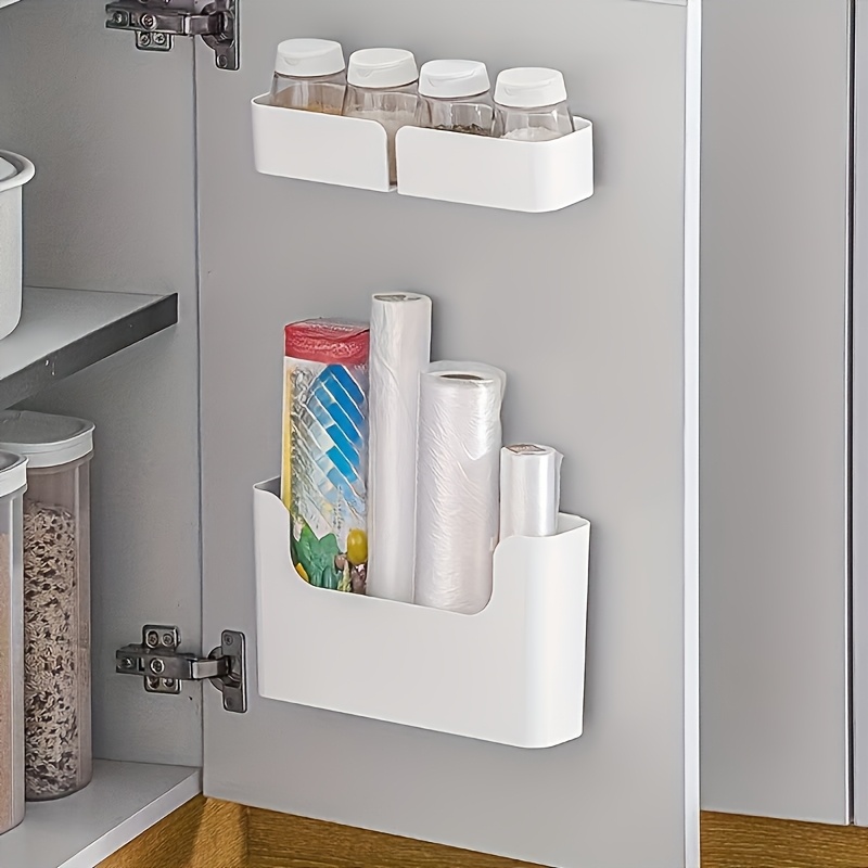 Home Essentials Bathroom Storage - 1個の多機能棚バスケット、化粧品オーガナイザー、バスルームの必需品や雑貨用の収納箱、家庭用に最適 ﻿