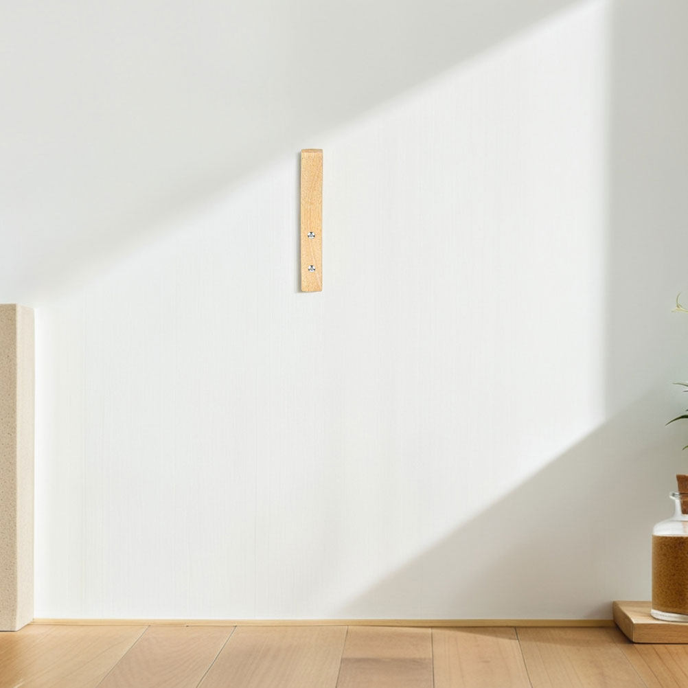素朴な木製壁掛けフック。玄関、バスルーム、寝室など、お部屋の - Home Bathroom Organizer のレビューと価格