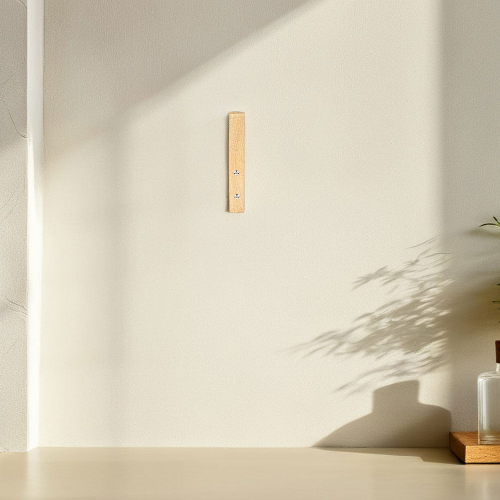 素朴な木製壁掛けフック。玄関、バスルーム、寝室など、お部屋の - Home Bathroom Organizer のレビューと価格