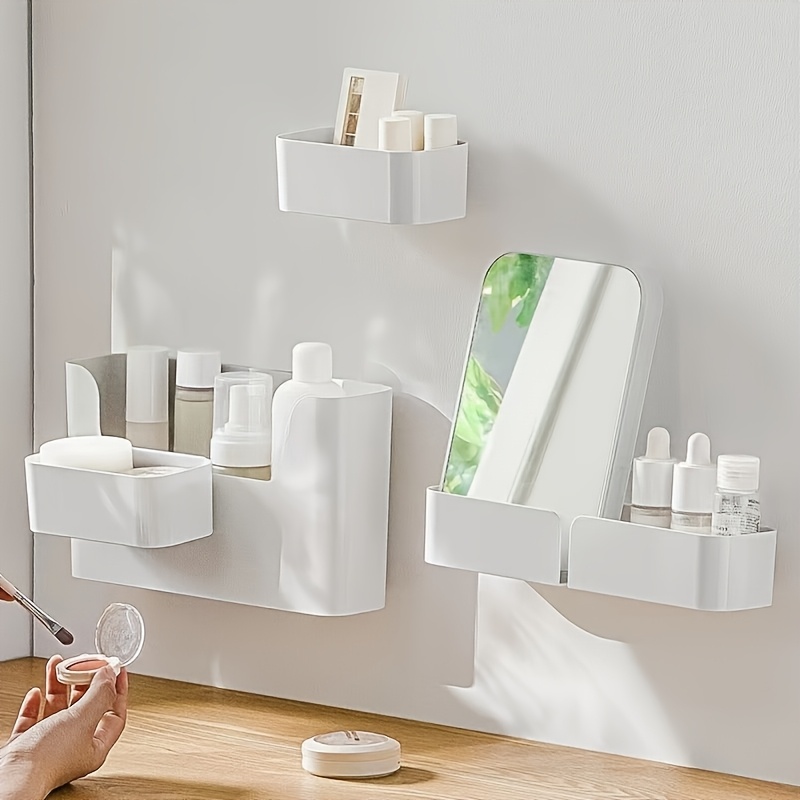 1個の多機能棚バスケット、化粧品オーガナイザー、バスルームの - Home Essentials Bathroom Storage のレビューと価格