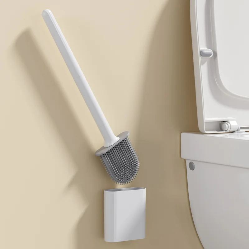 防水ソフトブラシトイレブラシ、シリコン製壁掛けデザイン、速乾 - Plunger Toilet のレビューと価格