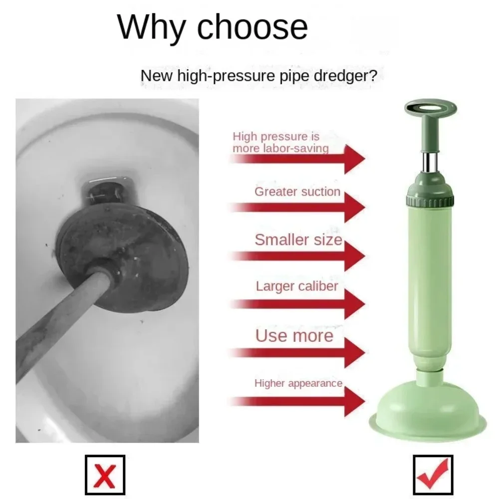 トイレプランジャー高圧ポンプ詰まり防止排水管クリーナー浴室キ - Plunger Toilet のレビューと価格