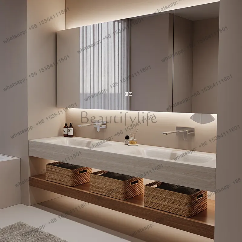 LSSimple ラグジュアリー バスルーム収納キャビネット - Home Bathroom Vanity Combo のレビューと価格