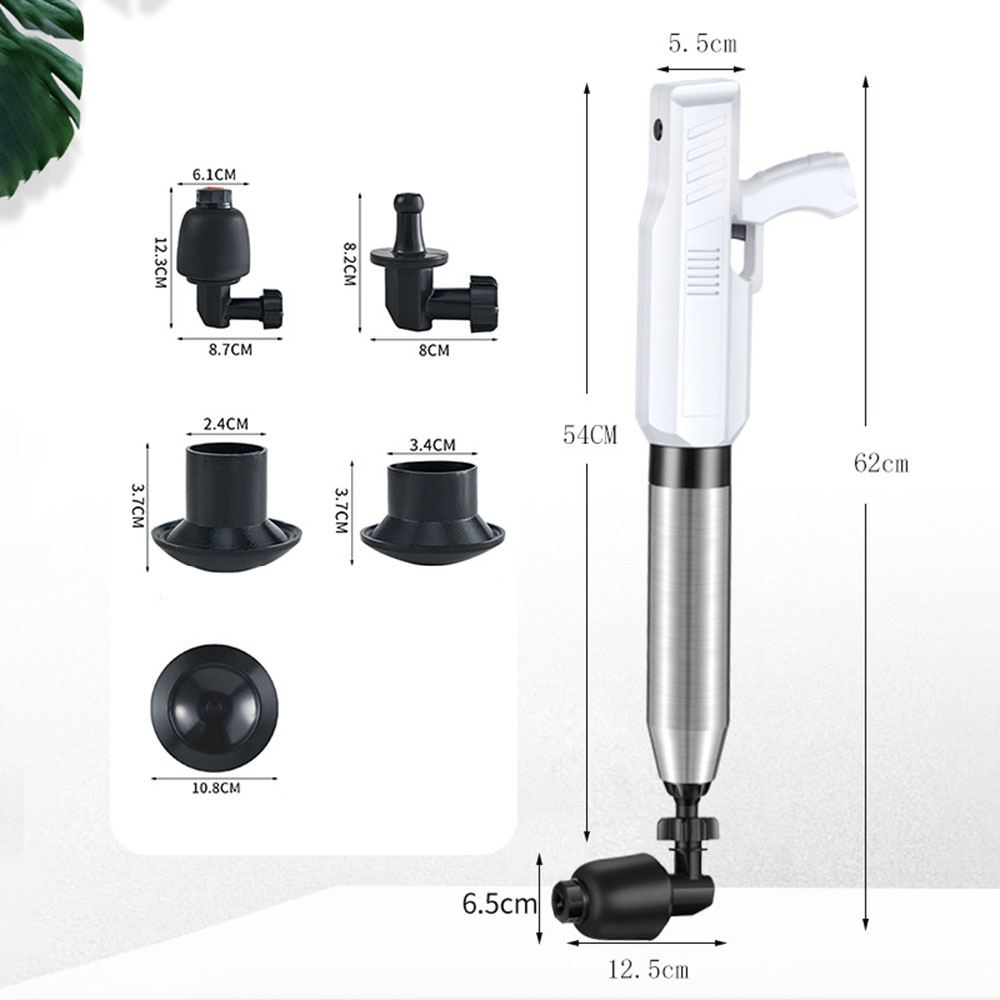 トイレ,バスルーム用の強力な電気トイレ,防滴,排水,空気圧式 - Plunger Toilet のレビューと価格