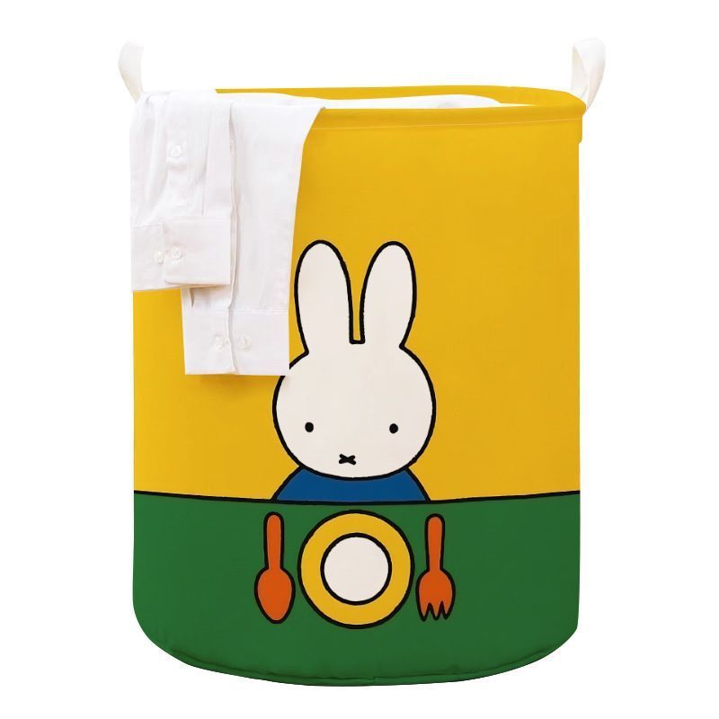 かわいいミッフィー漫画柄汚れた服入れバスケット折りたたみ式イ - Home Edit Bathroom Storage のレビューと価格